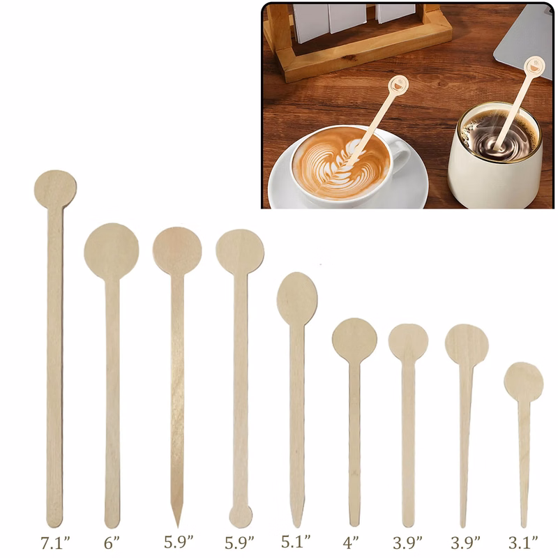 Wooden Coffee Stir Stick