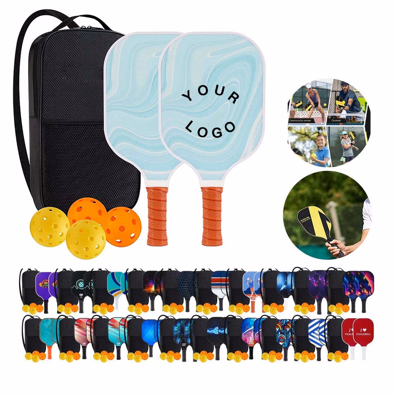 Fiberglass Pickleball Set for Training and Games