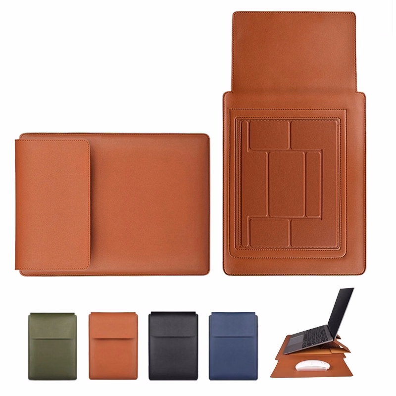 13.3/14.1/15.4 Inch Laptop Sleeve Bag With Stand Mouse Pad
