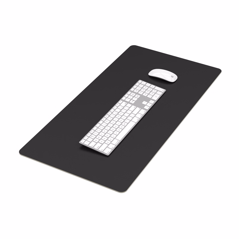 DeskShield: Contemporary Desk Mat (BLACK)