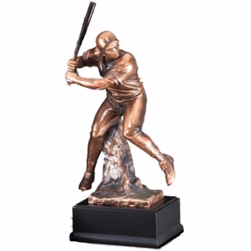 Baseball Resin Sculpture