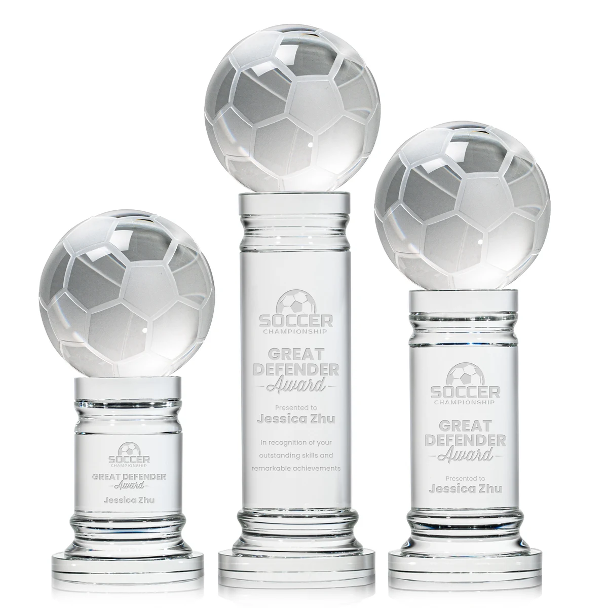 Soccer Ball Award on Colverstone Base 1
