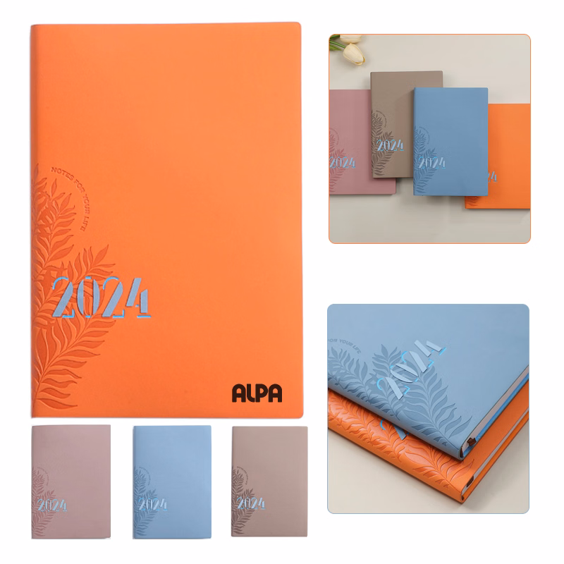 2024 Calendar Book Efficiency Notepad