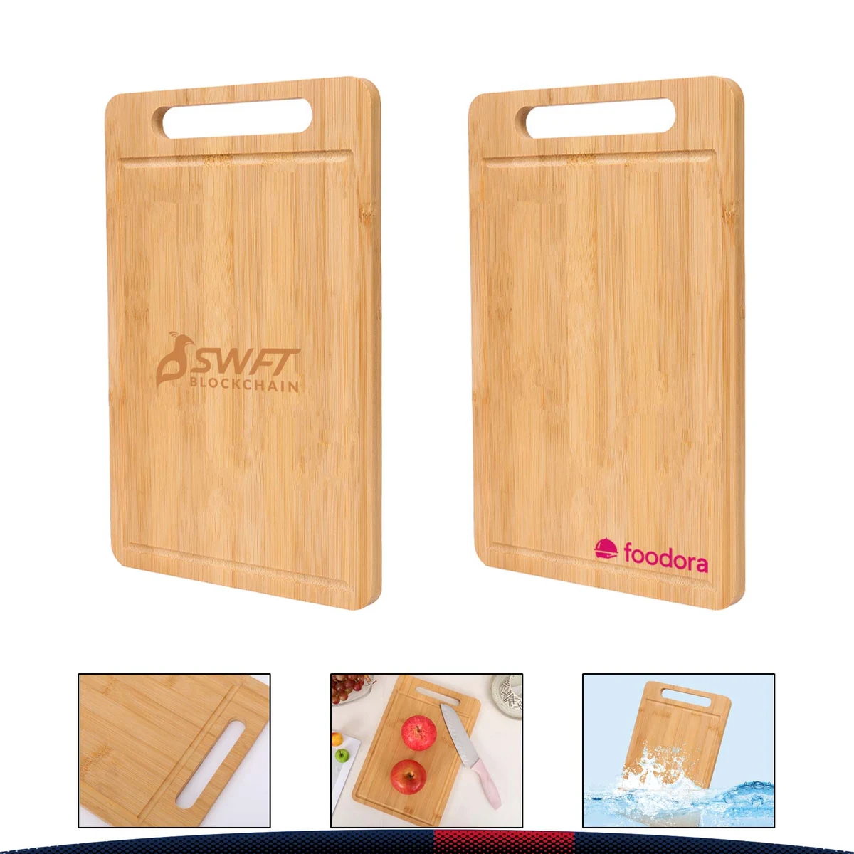 Bamboo Double Sided Cutting Board 1