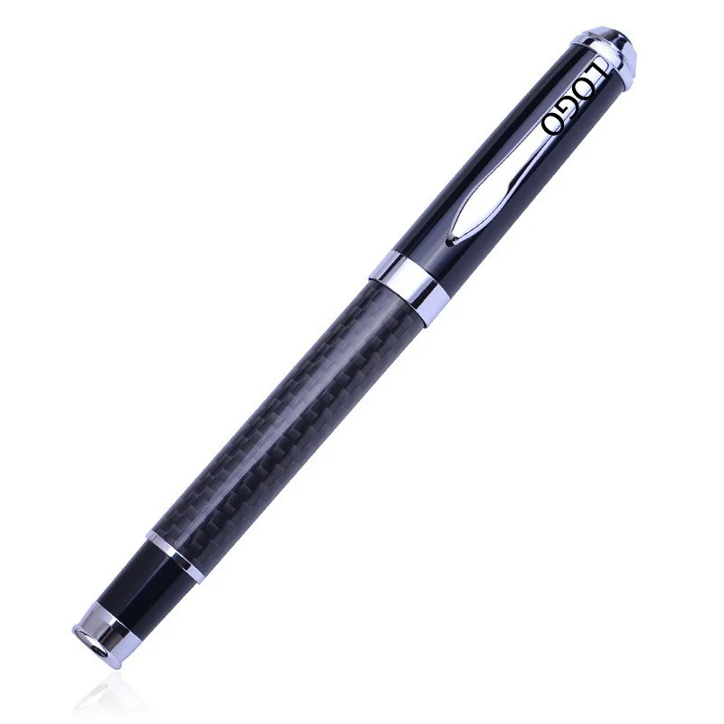 Metal Signature Pen with Carbon Fiber Pen Tube 1