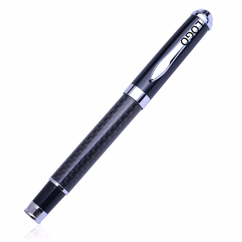 Metal Signature Pen with Carbon Fiber Pen Tube