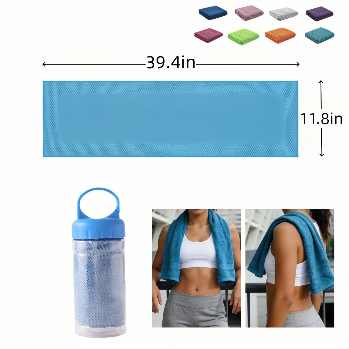 Custom Quick Dry Sports Towel for Neck 1