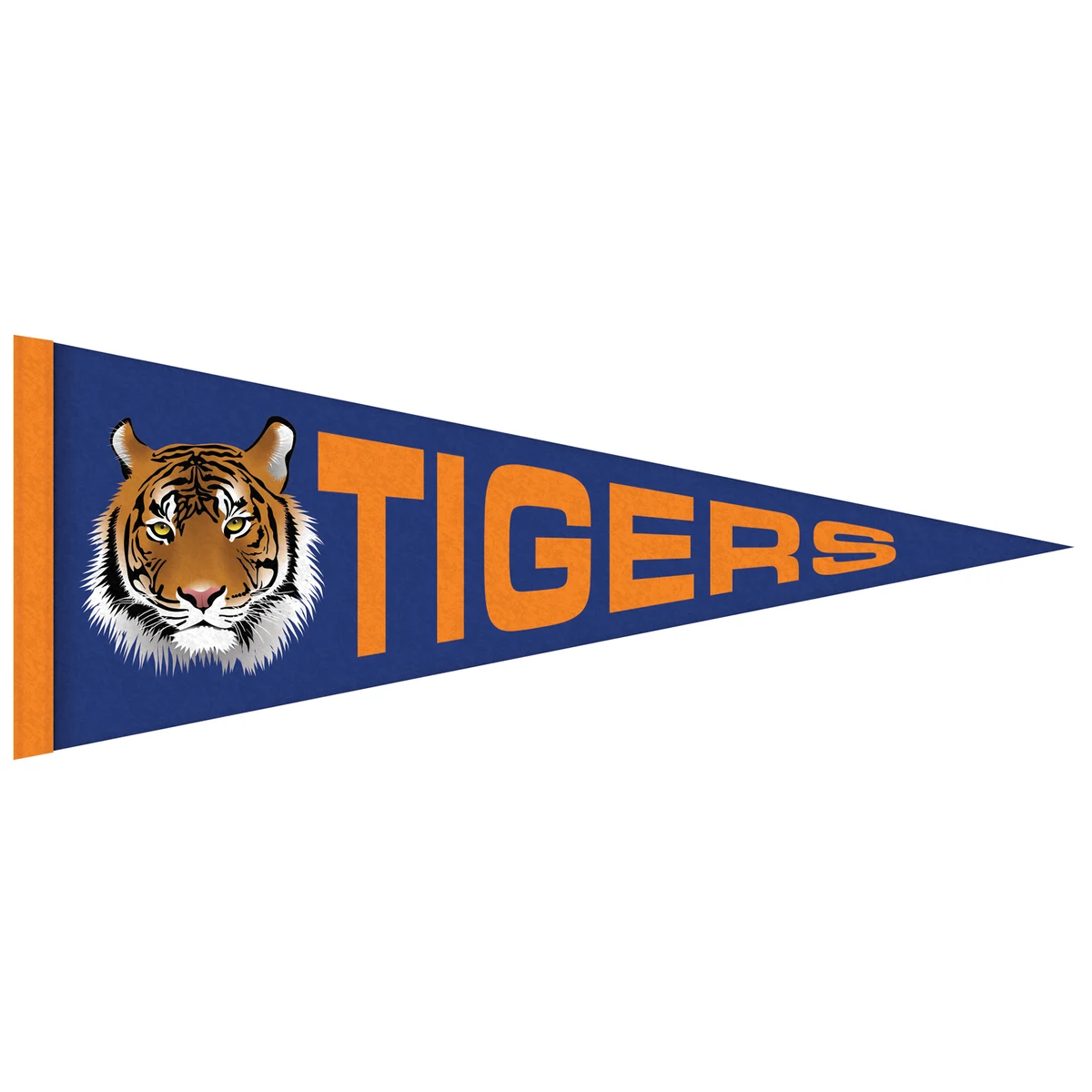 4" x 10" Digitally Printed Single Sided Custom Felt Pennant 1