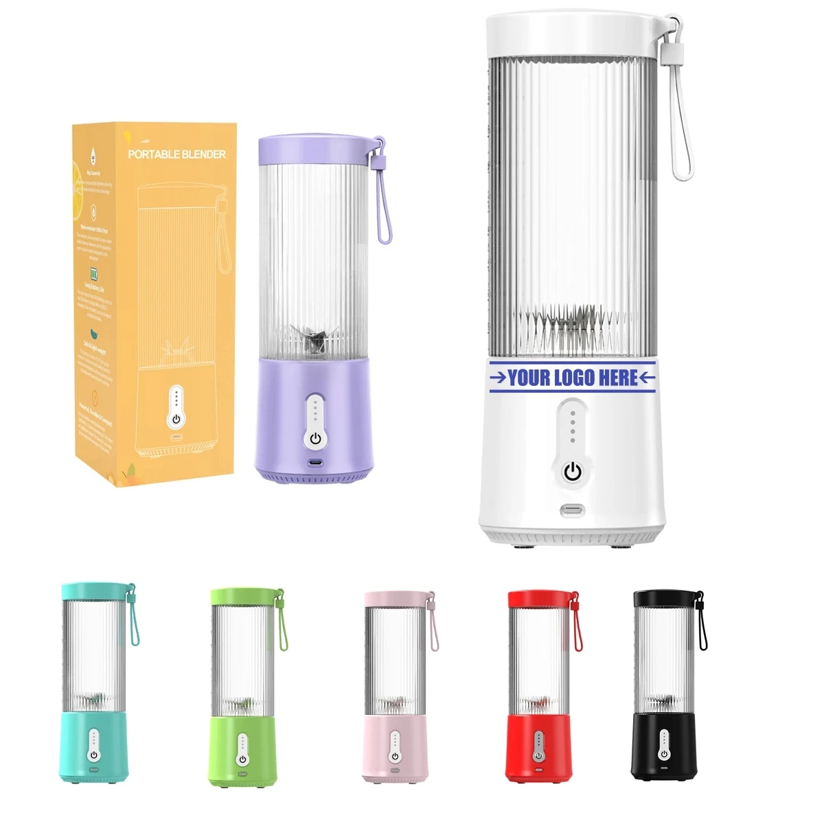 Portable Blender Mini Juicer With 6 Powerful Blades 1