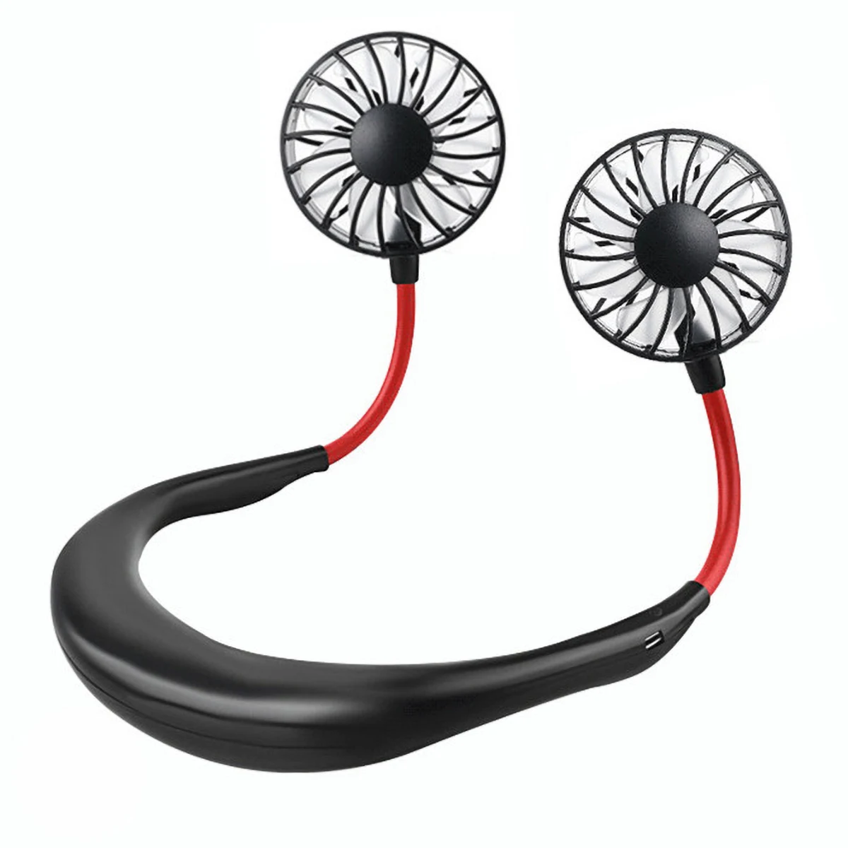 Hands Free Portable Neck Fan - Rechargeable USB Personal 1