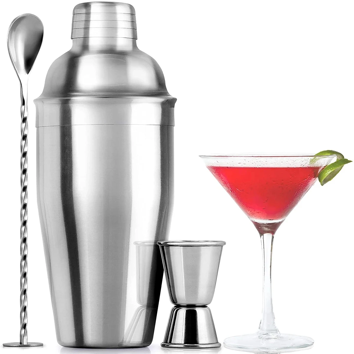 24 Ounce Mixed Drink Shaker Set-3 Pieces 1