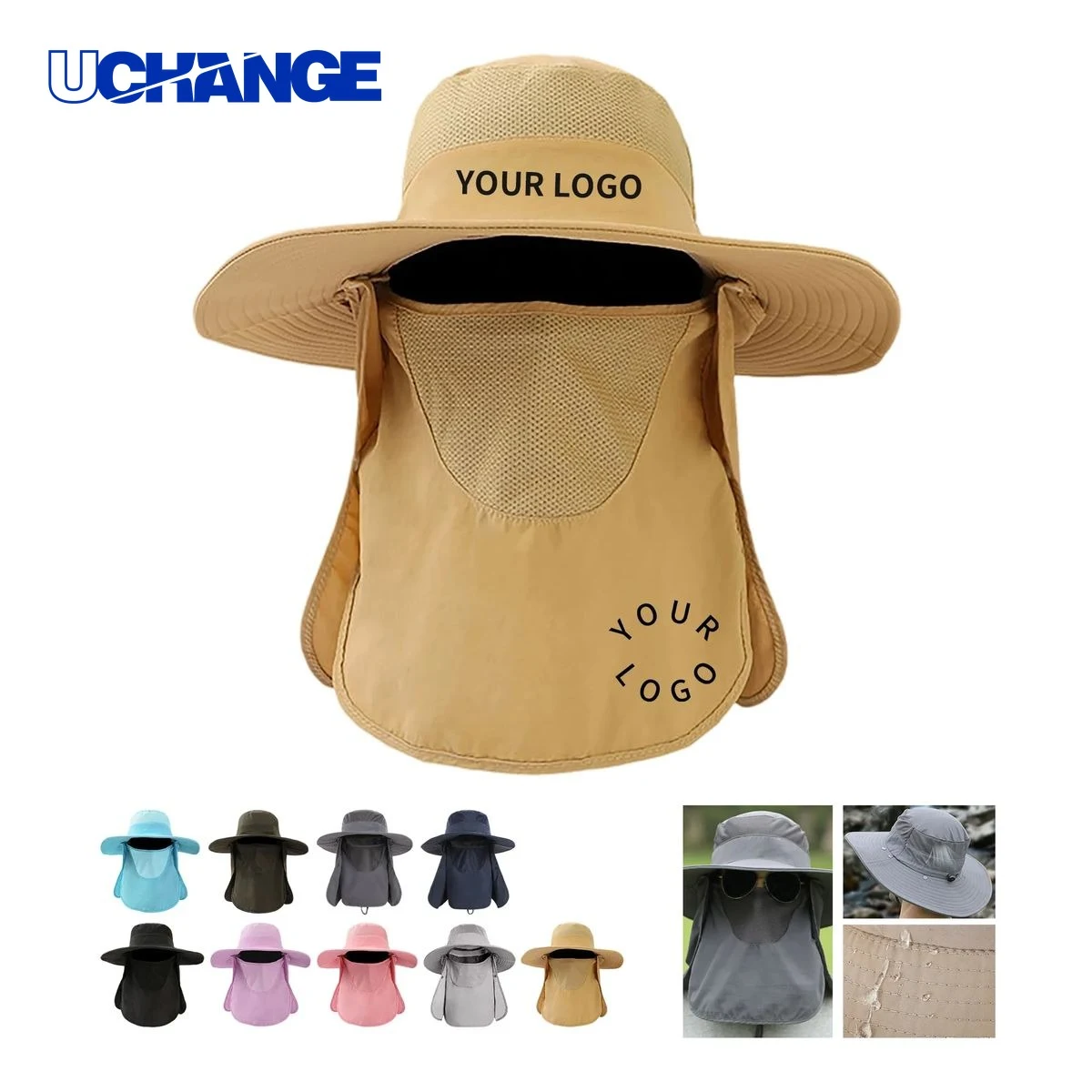 Nylon Fisherman Hat Headwear for Outdoor Use 1