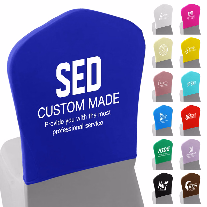 Spandex Polyester Elastic Chair Cover