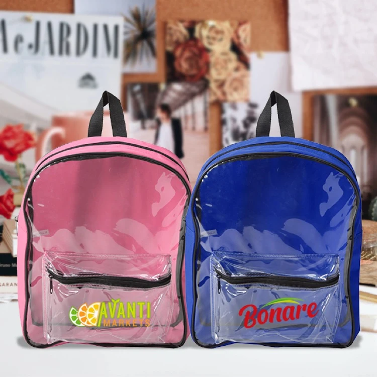 Clear Front Back Pack 1