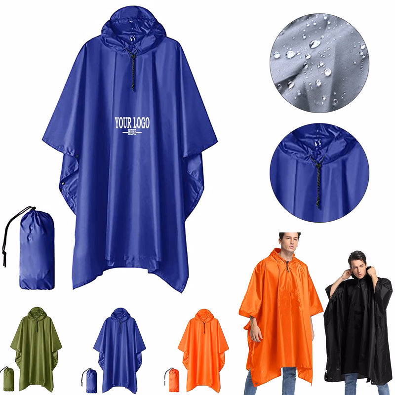 Hooded Rain Waterproof Raincoat Jacket