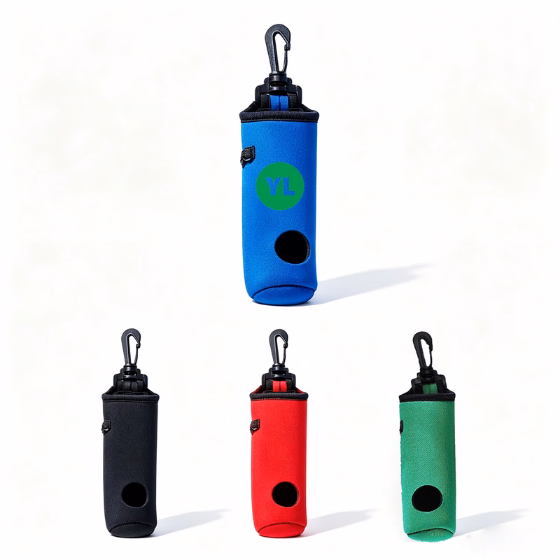 Compact Golf Ball Sleeve with Clip for Outdoor Play