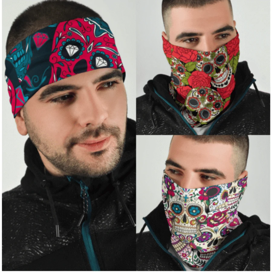 Triangle Shaped Sublimated Cooling Bandana 1
