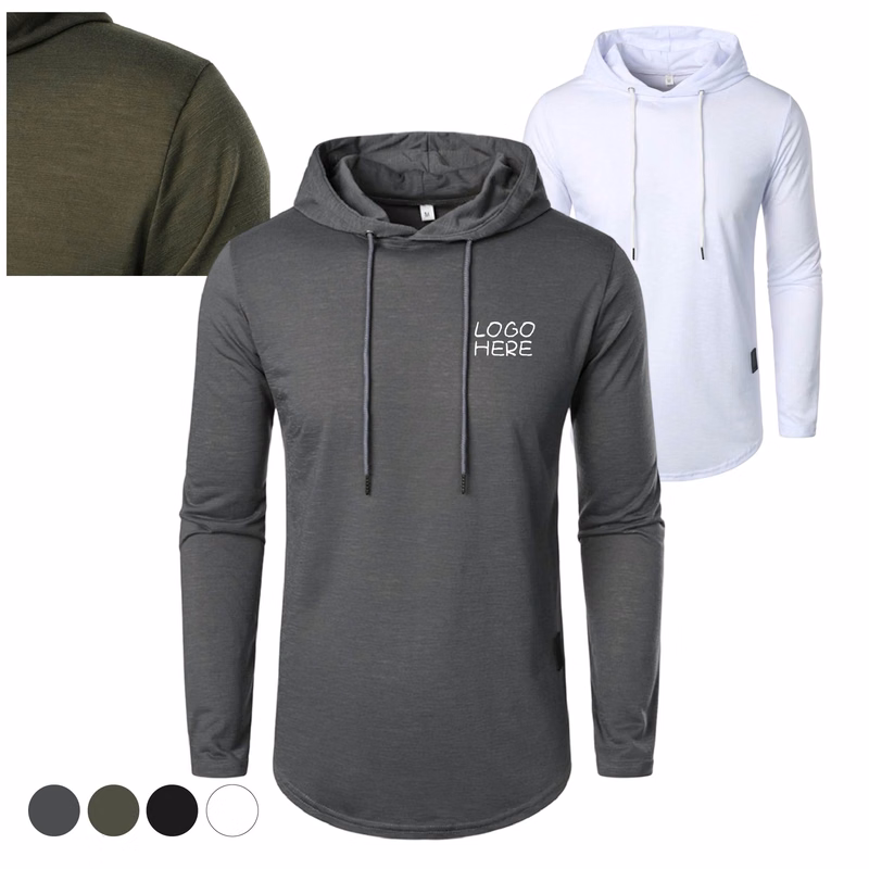 Casual Athletic Running Track Drawstring Sweatshirts
