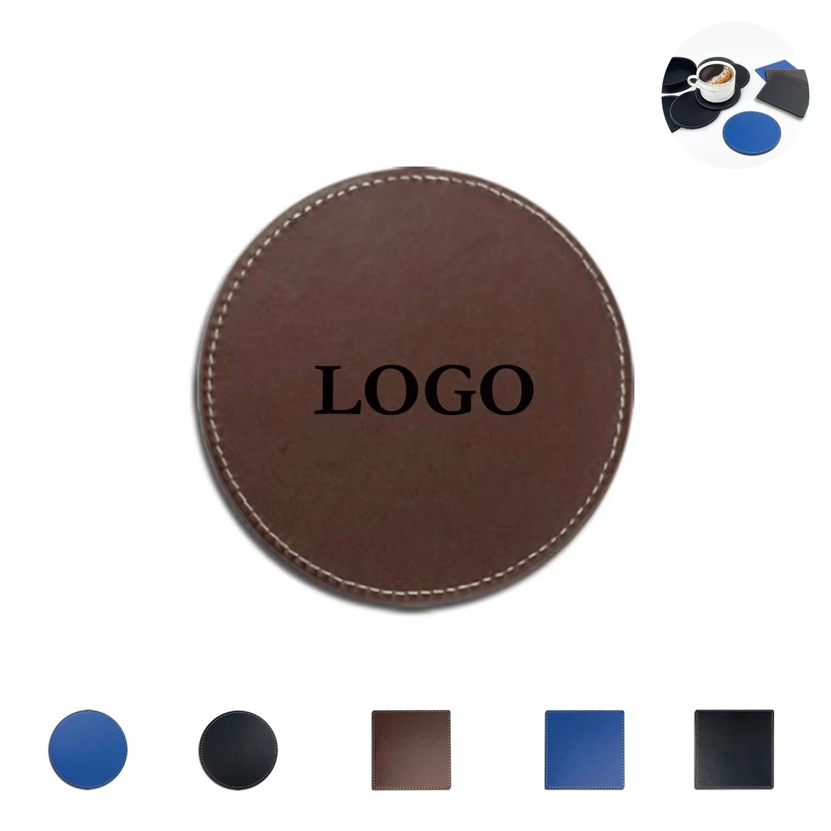Leather Coaster for Drink 1