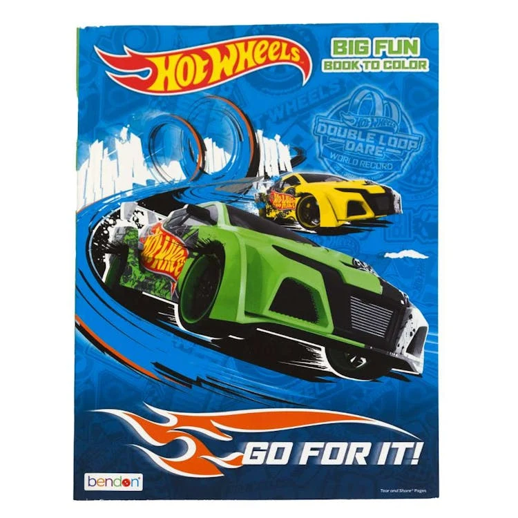 Hot Wheels Coloring Books - One Title 1