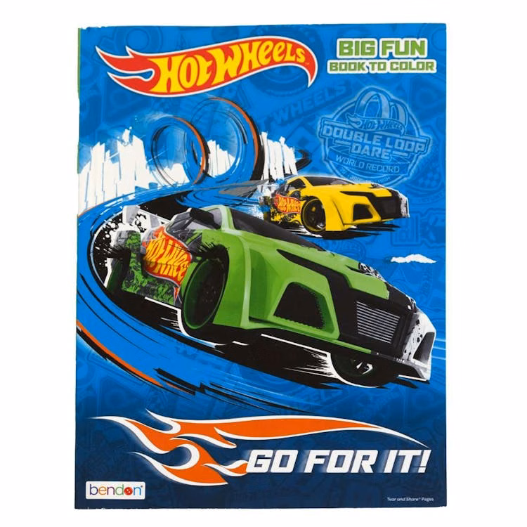 Hot Wheels Coloring Books - One Title