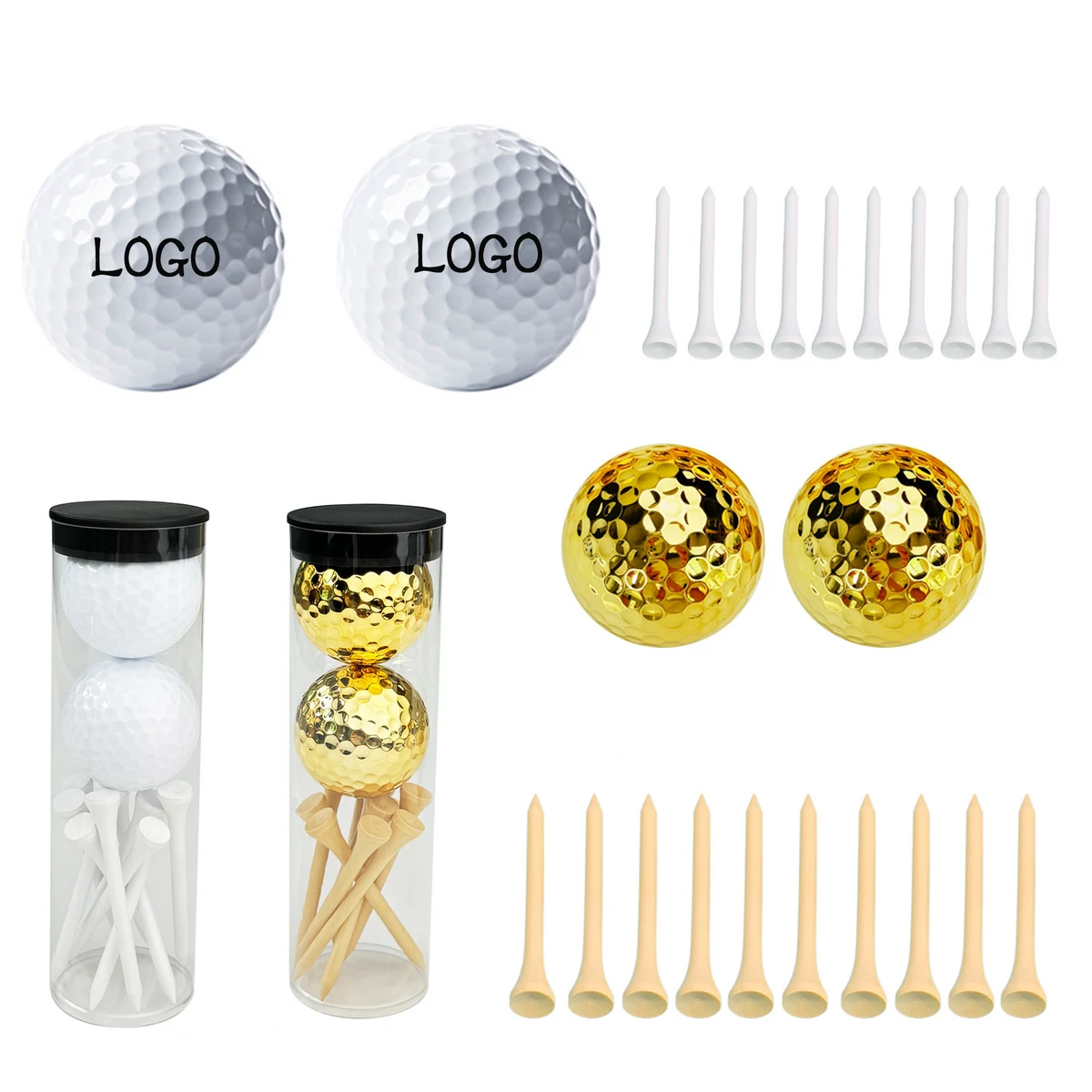 Golf Double-layer Gift Ball 1