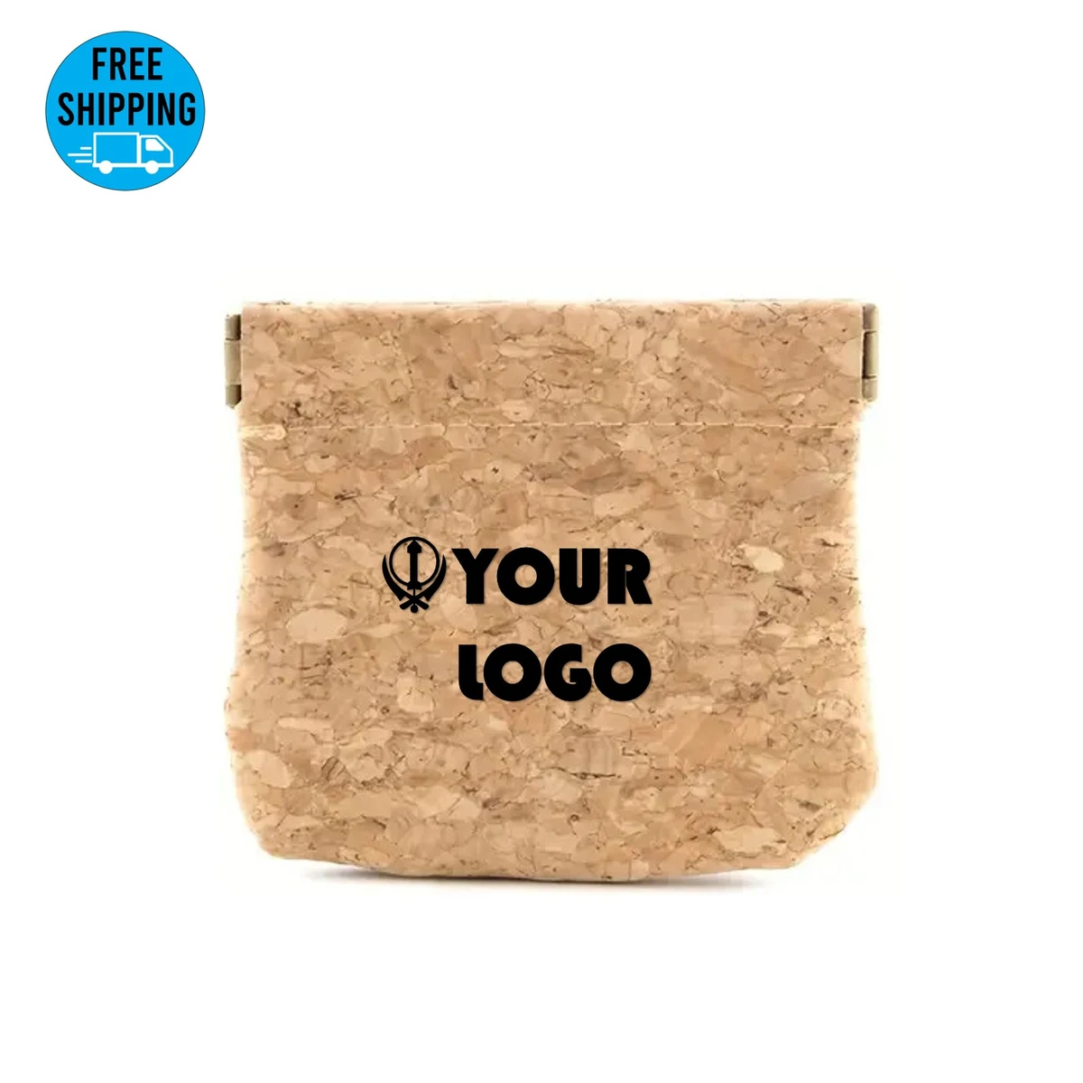 Cork clutch Pouch/Portable Wallet 1