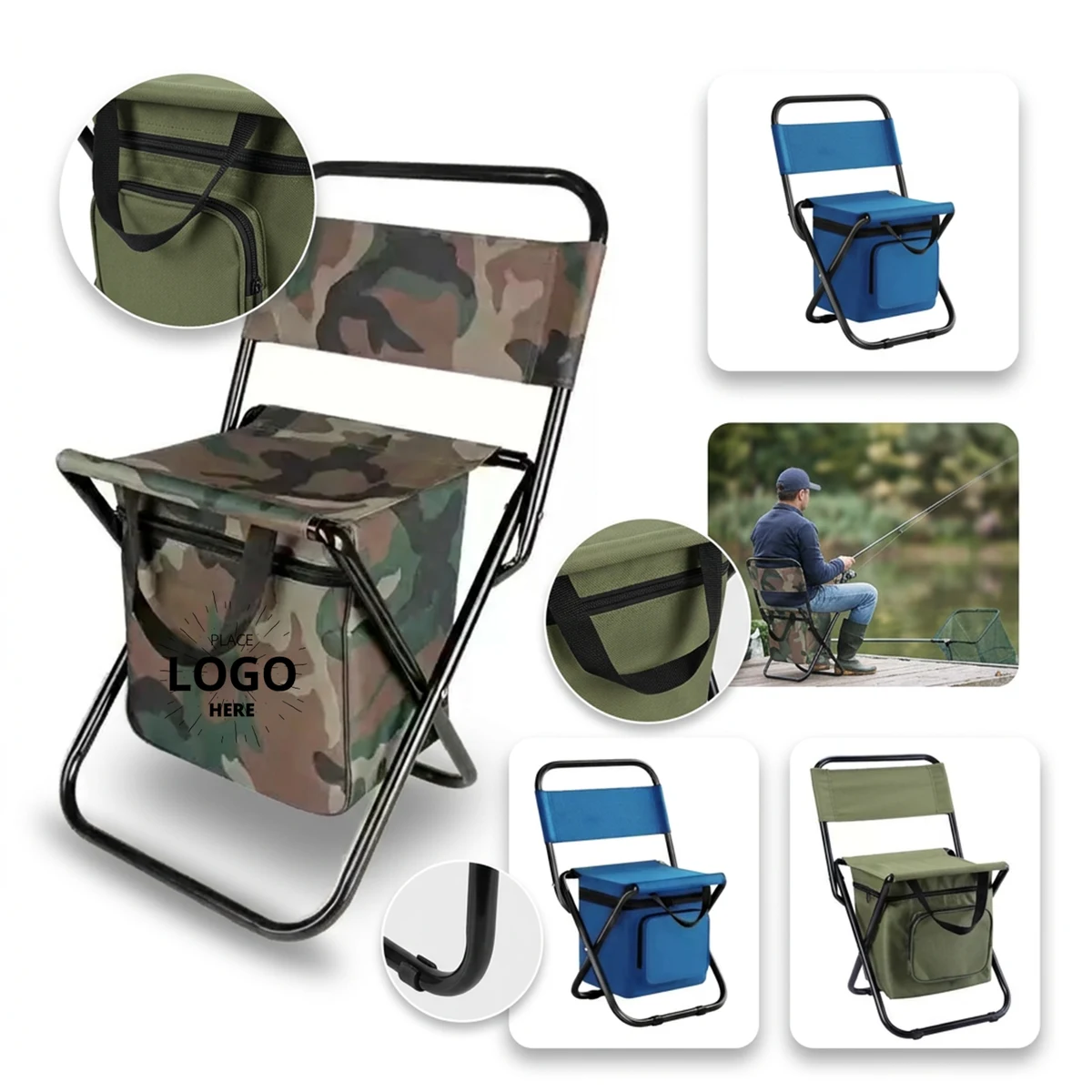 Portable Outdoor Folding Chair with Carry Handle 1