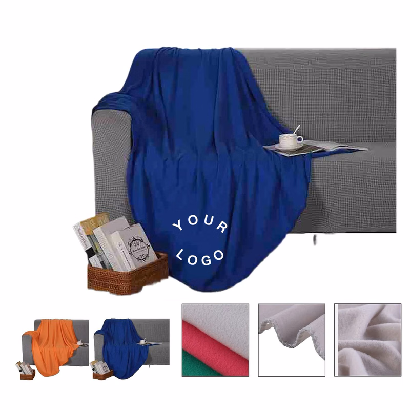 Soft Polyester Velvet Blanket for Home and Office
