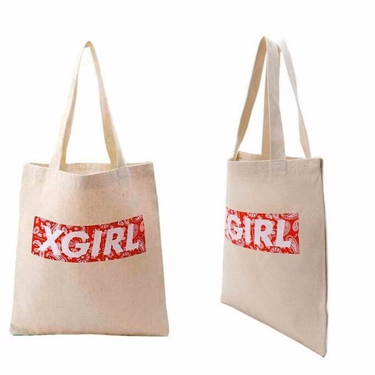 Green Earth Bag/ Reusable Canvas Grocery Tote Bag