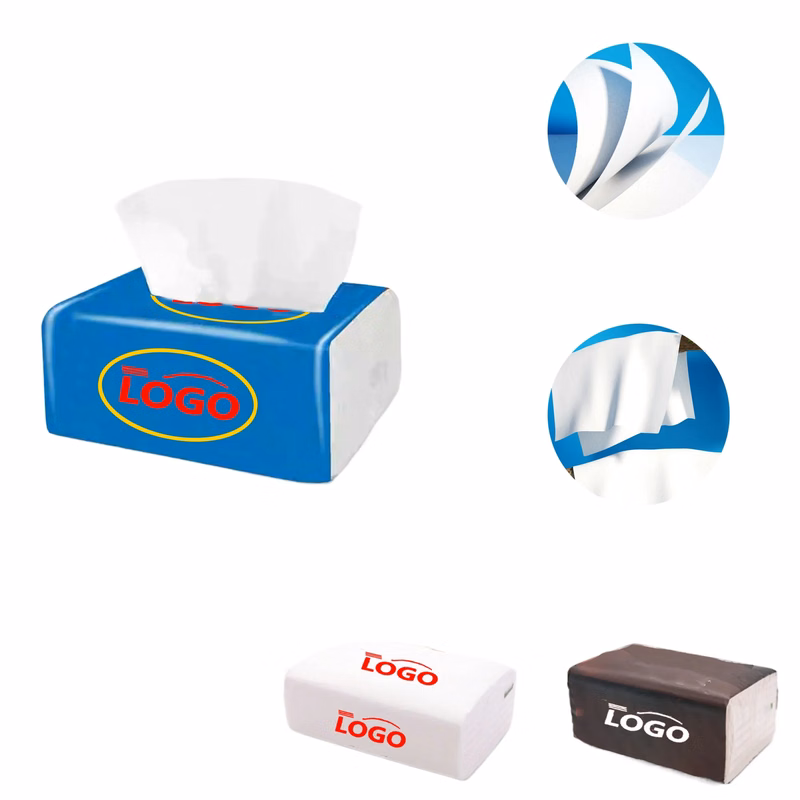 MOQ100 Multiple Sizes Soft Pack Tissue Hotel Napkins
