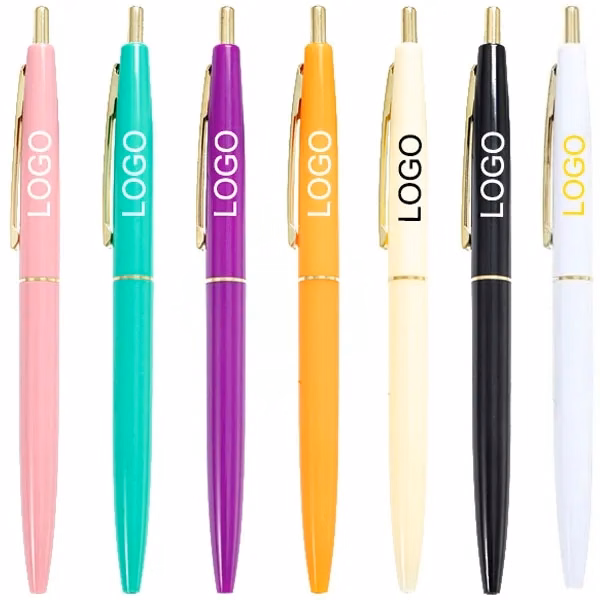 Promotional Hotel Gold Click Pens