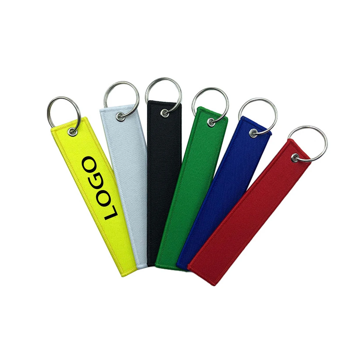 Embroidery Keychain Luggage Tag MOQ 100 1