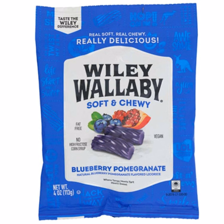 Wiley Wallaby Blueberry Pomegranate Licorice