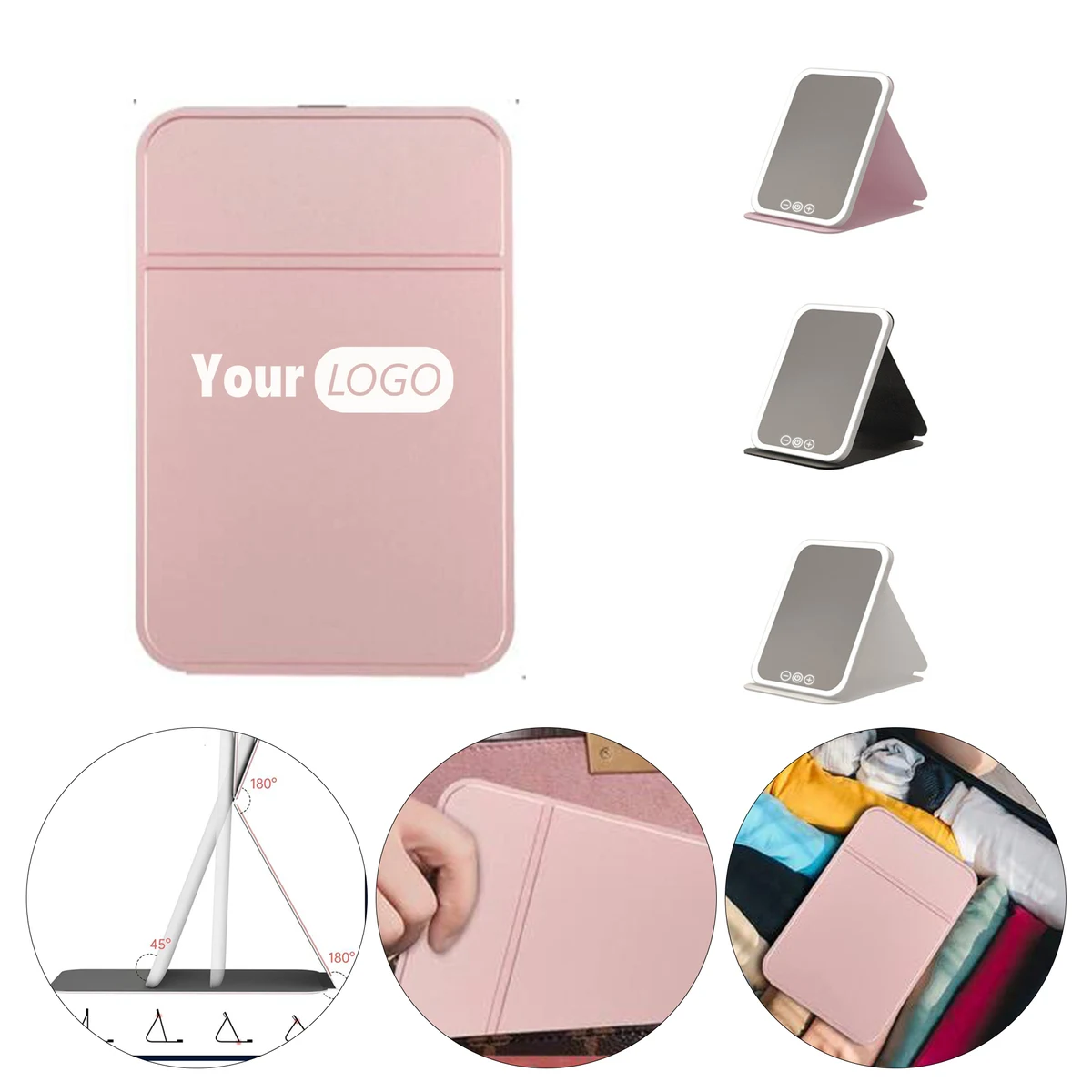 Adjustable Light Makeup Mirror 1