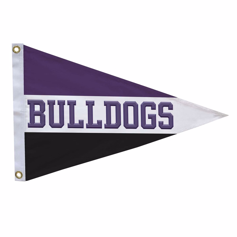 16" x 24" Nylon Pennant Flag Single-Sided
