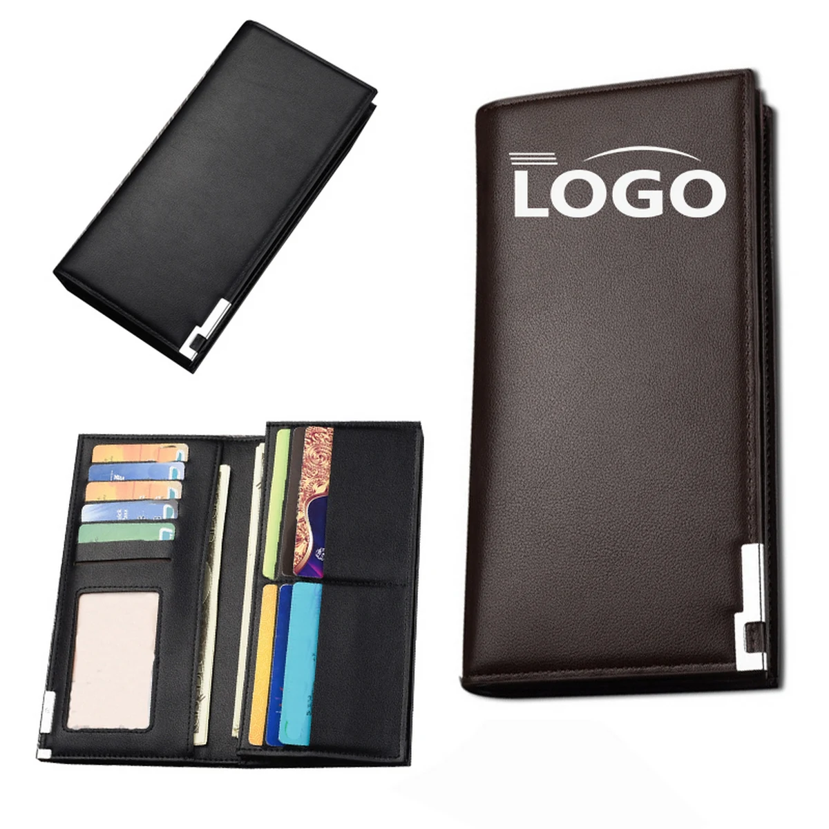 Multifunctional men's long wallet 1