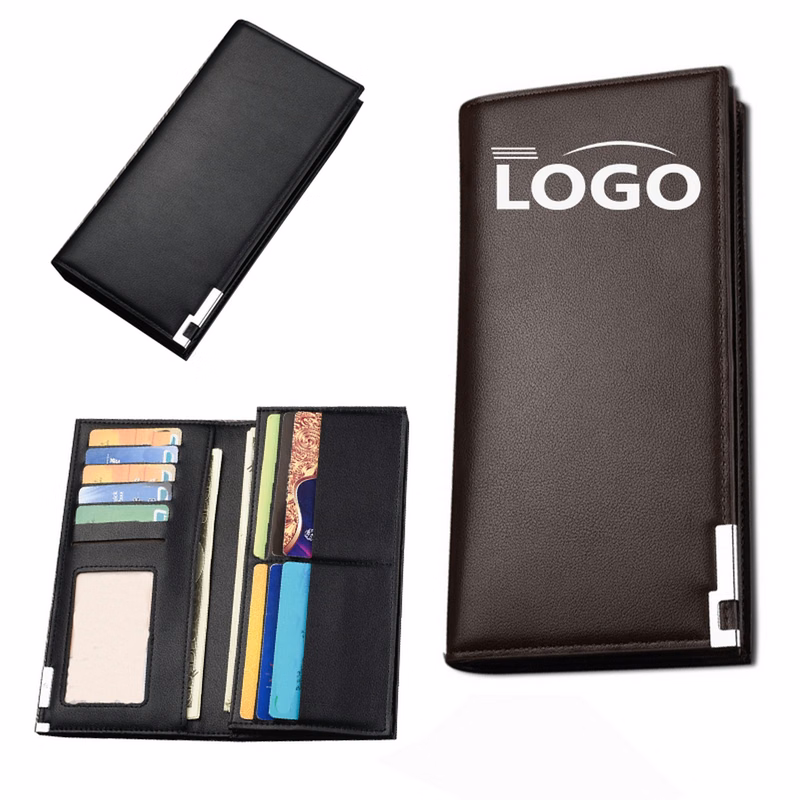Multifunctional men's long wallet