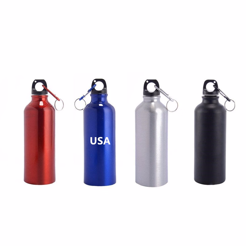 400ML Aluminum Bottle with Carabiner