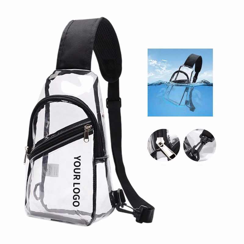 PVC Crossbody Bag for Concerts and Sporting Events