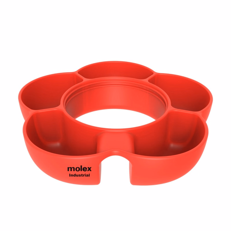 5 Compartment Silicone Snack Tray