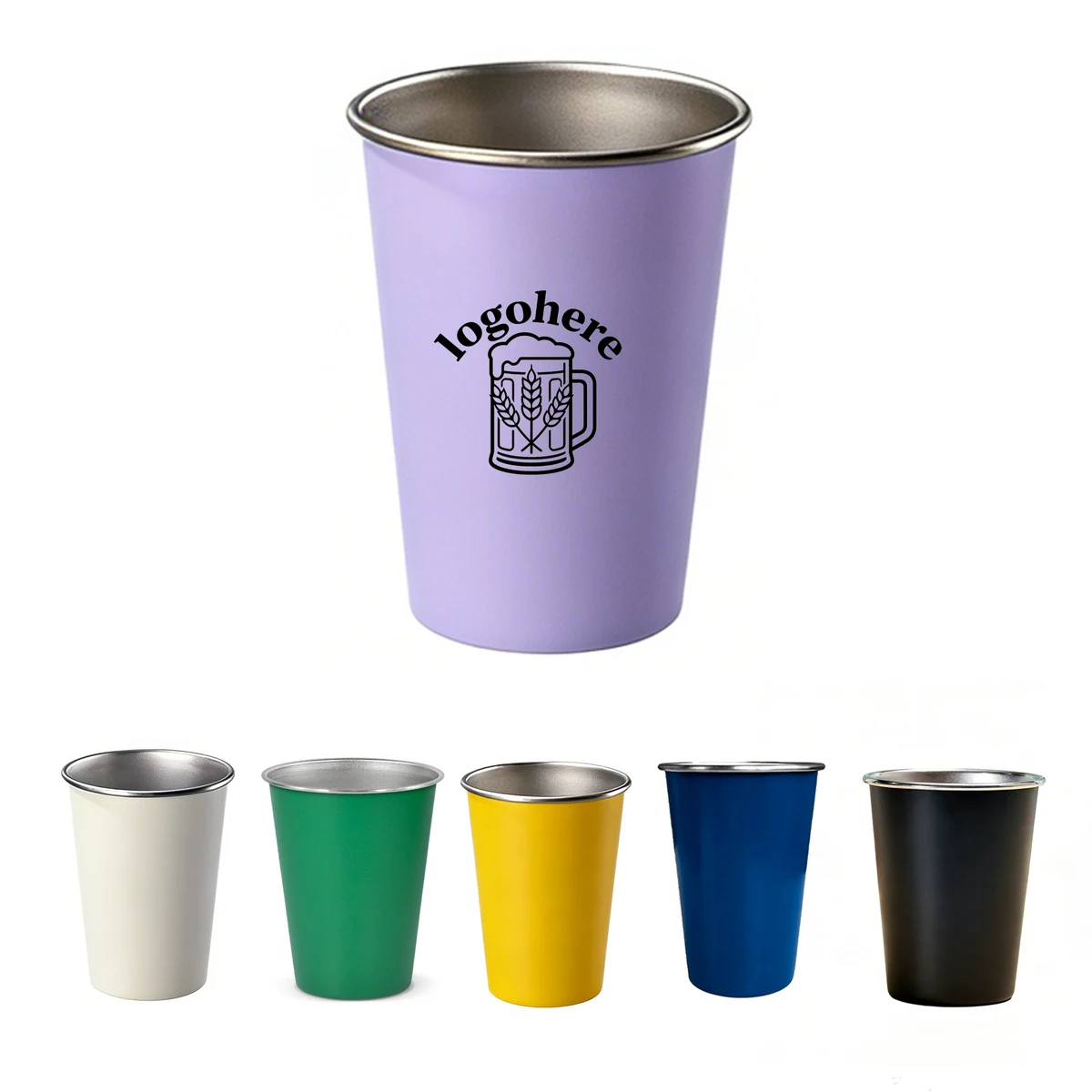 MOQ 50 Stainless Steel Pint Mug 1