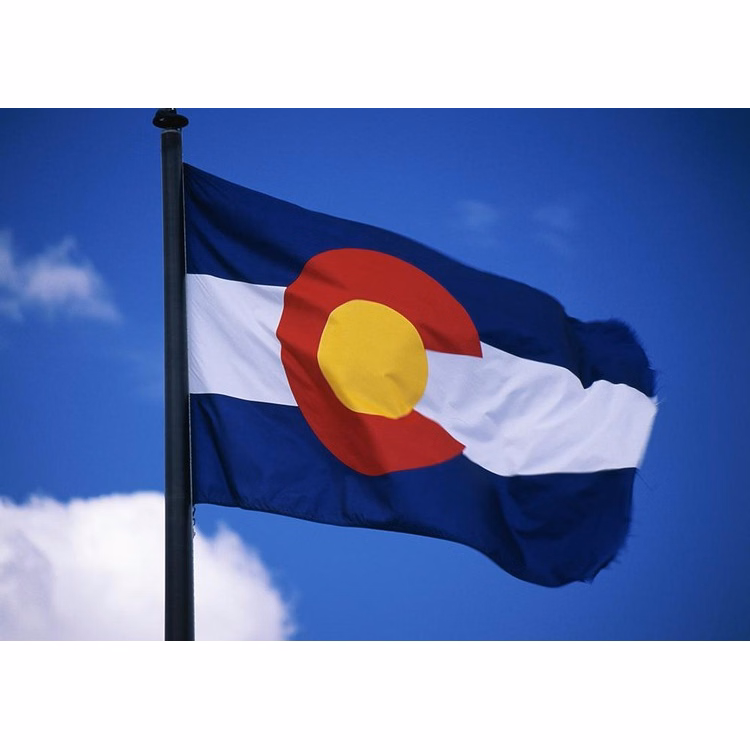 Colorado State Flag - 2' x 3' - Nylon