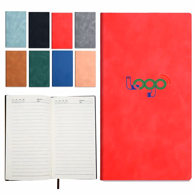 A6 Journal with PU Cover and Ribbon Markers
