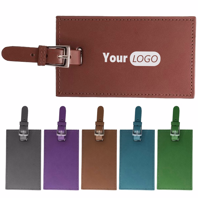 Pu Elegant Leatherette Luggage Tag