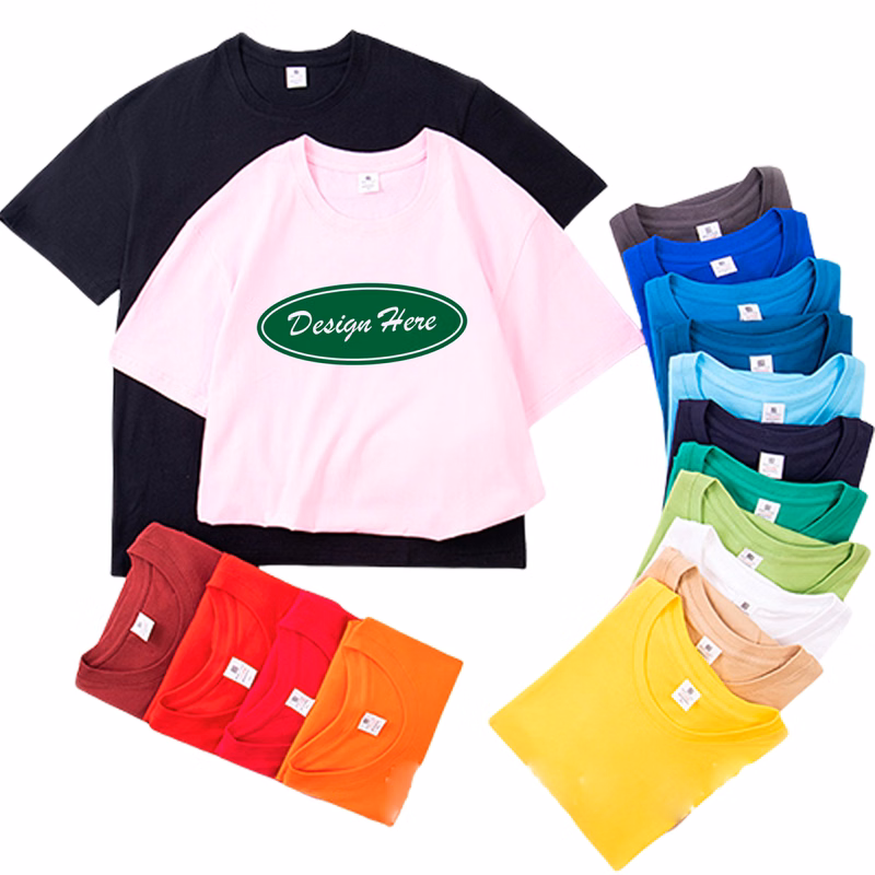 Crew-neck cotton T-shirt