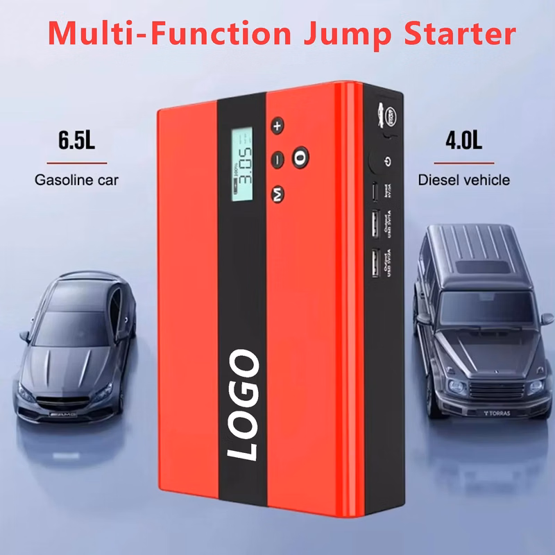 Portable Car Jump Starter with Air Compressor