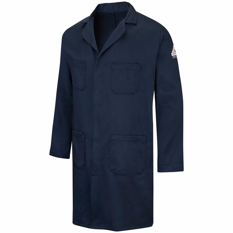 Bulwark® FR Concealed Snap-Front Lab Coat