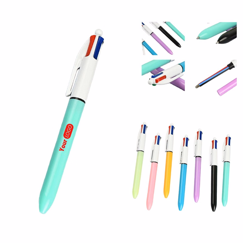 Custom Logo Multi-Pen Ballpoint Pen