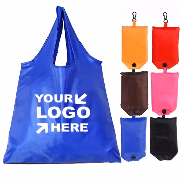 Large Santorini RPET Foldaway Shopping Tote Bag